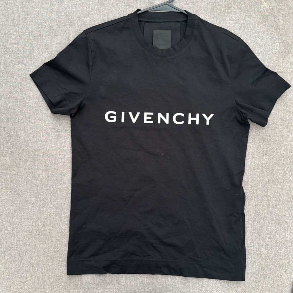 Givenchy Black Short Sleeve Tee